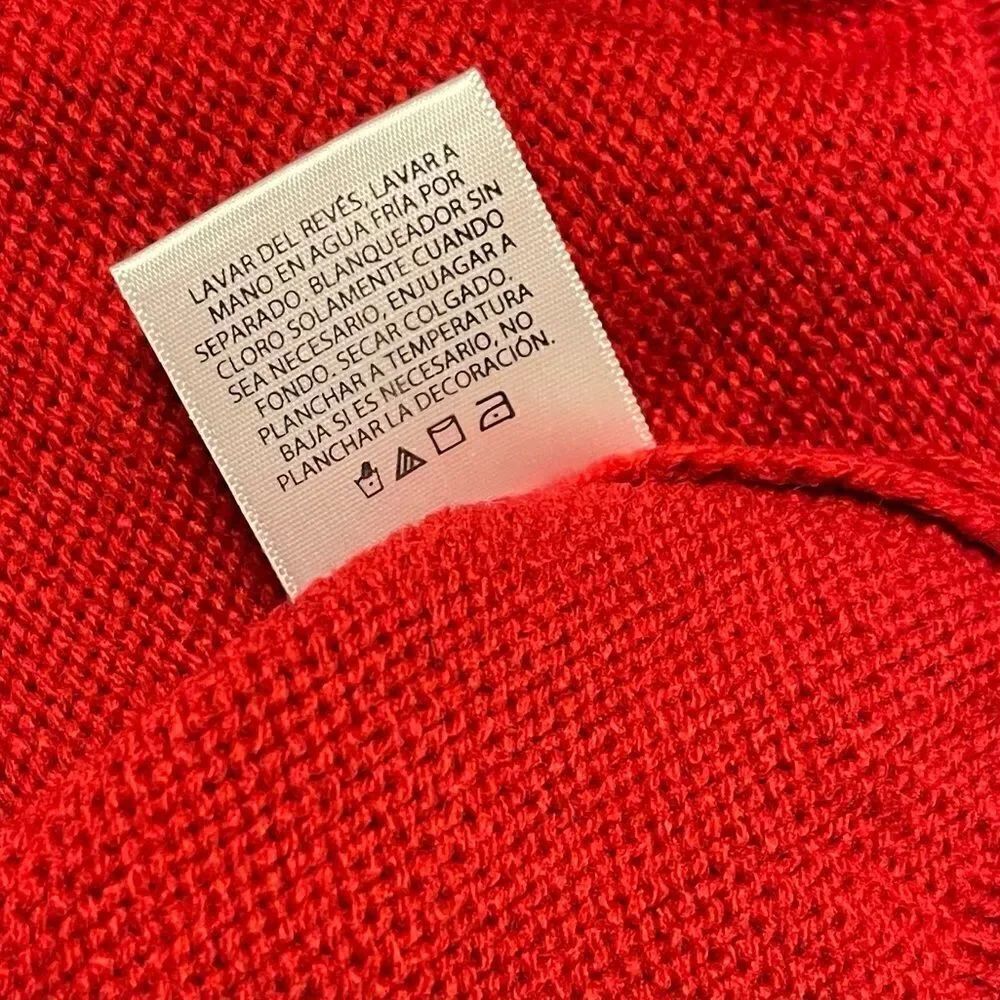 Red Christmas sweater size 3X - Picture 4 of 7
